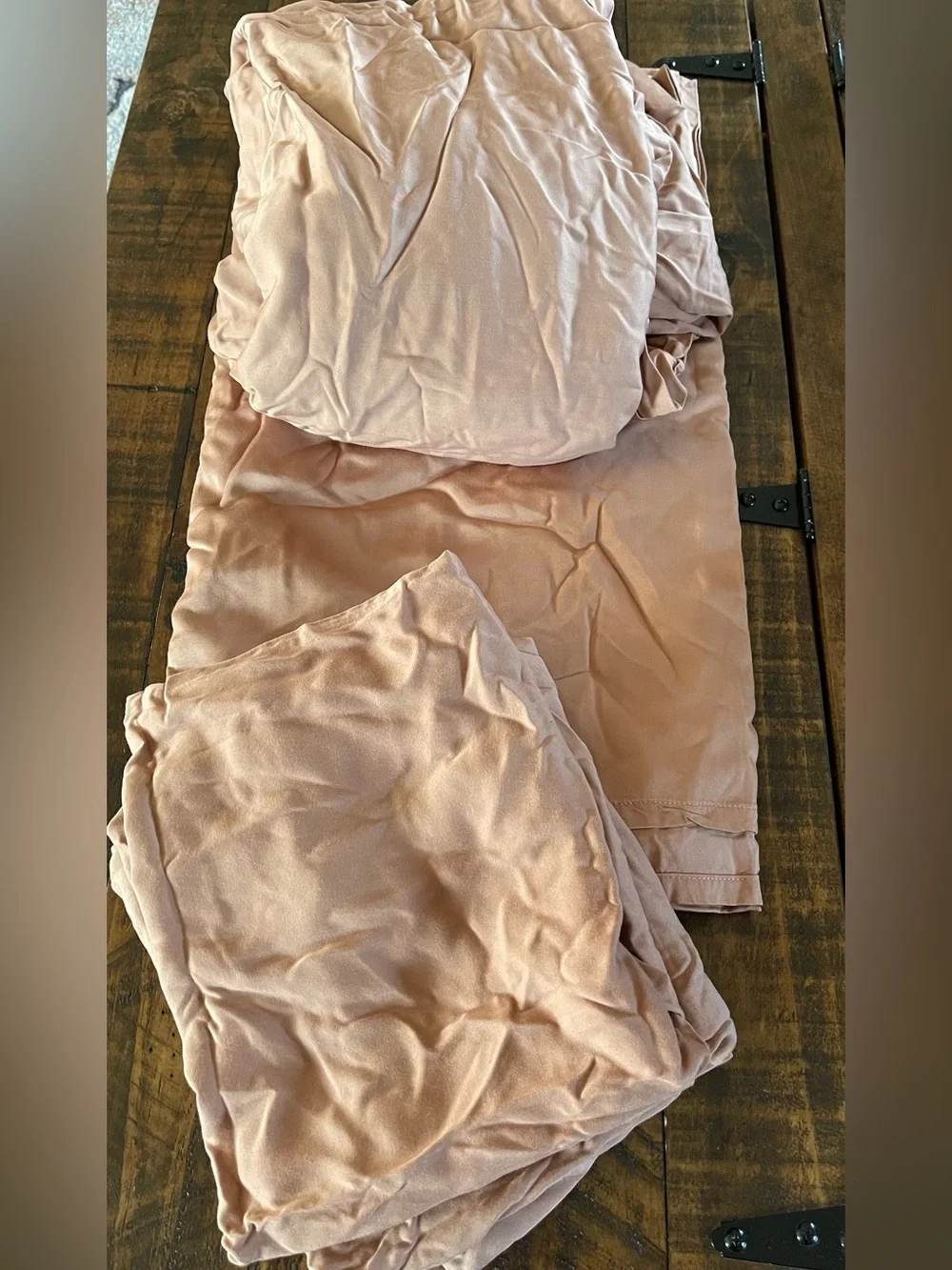 Quince Bamboo 4 Piece Sheet Set, Full (Clay)